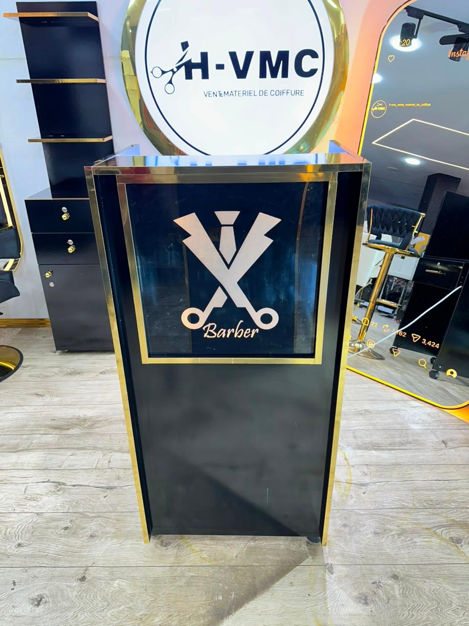 caisse comptoir Led + logo
