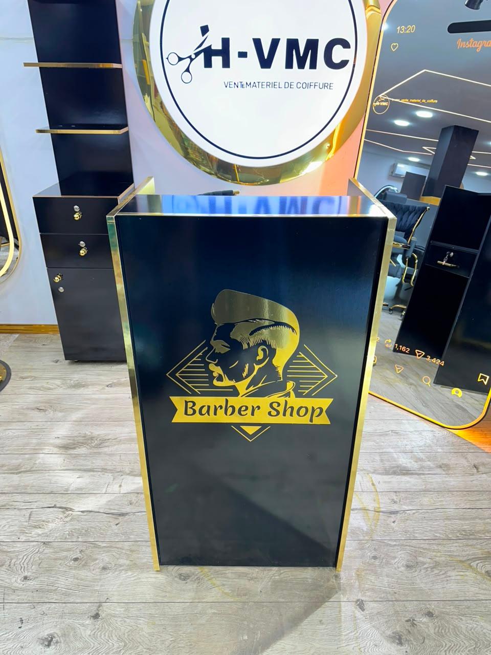 Caisse comptoir avec logo